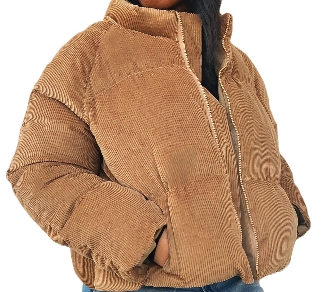 Corduroy Puffer - Short