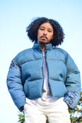 1/1 Denim Puffer - Short