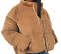 Corduroy Puffer - Short