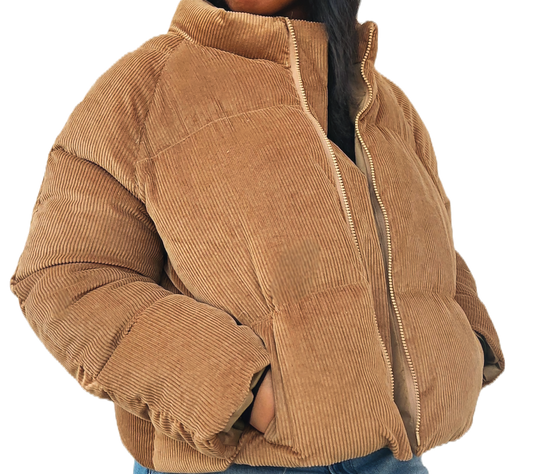 Corduroy Puffer - Short