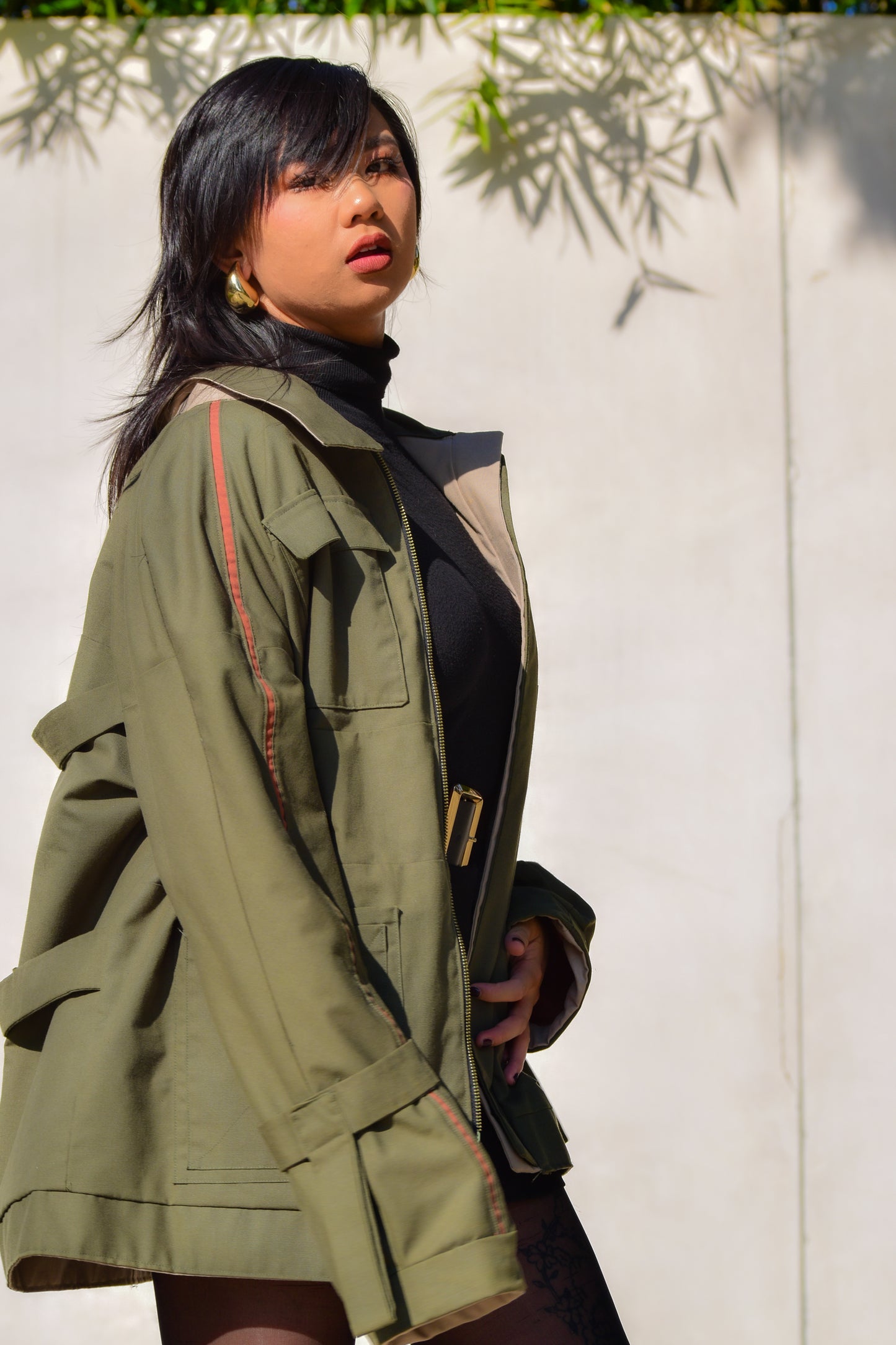 The Cargo Jacket - Olive