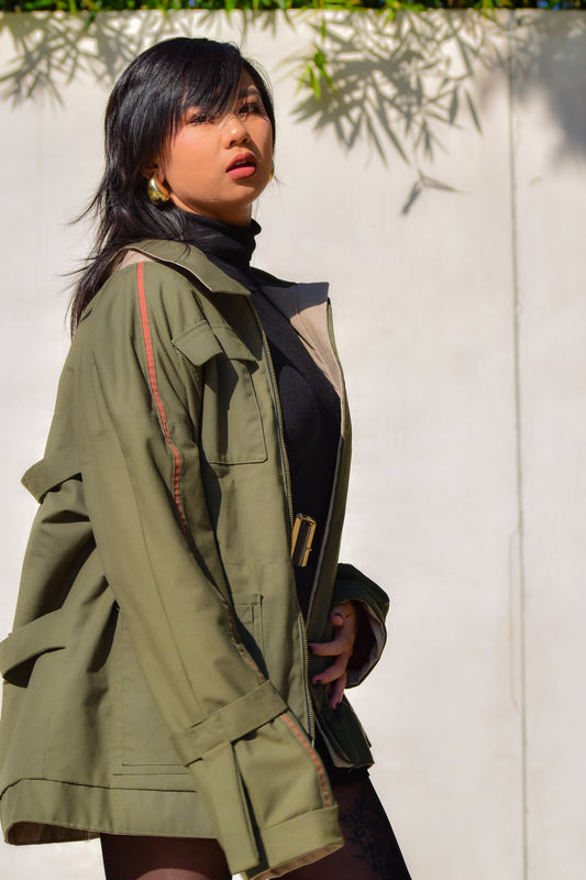 The Cargo Jacket - Olive